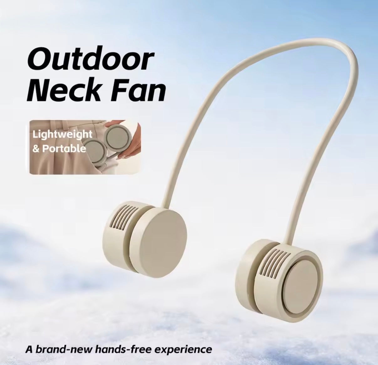 Bladeless Neck Fan